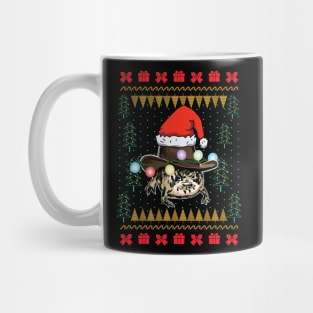 Howdy Rain Frog Ugly Christmas Sweater Mug